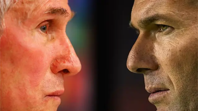 Jupp Heynckes na Zinedine Zidane