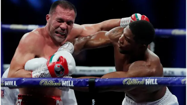 Anthony Joshua ati Kubrat Pulev loju ija