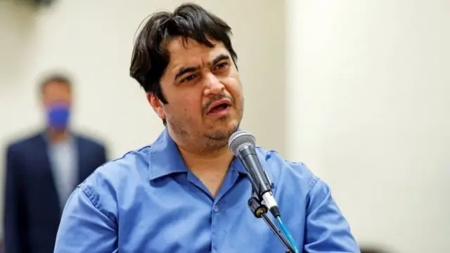 روح الله زم در دادگاه