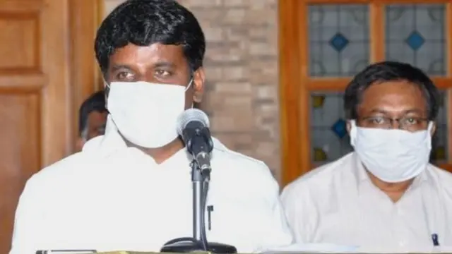 తమిళనాడు ఆరోగ్య మంత్రి విజయ భాస్కర్
