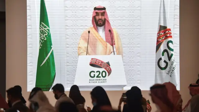 محمد بن سلمان في قمة العشرين