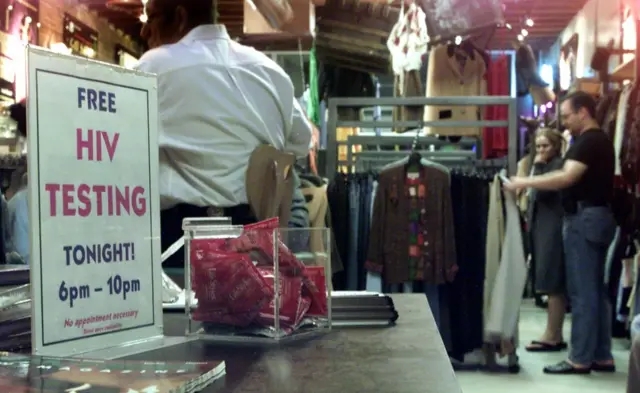 Imagen de Out of the Closet, en Los Ángeles.