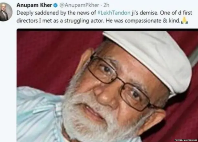 Lekh Tondon, Shahrukh Khan