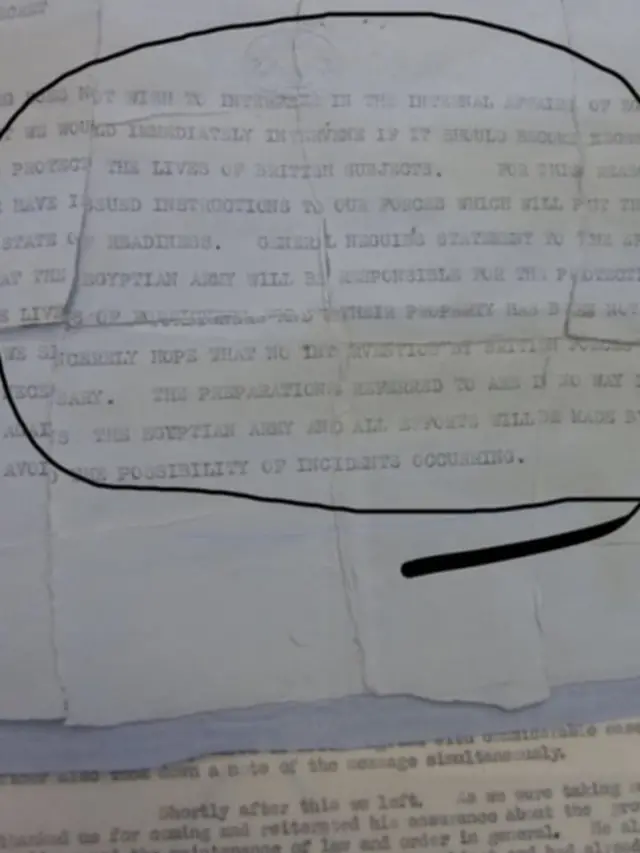 الرسالة التي أمليت على نجيب.