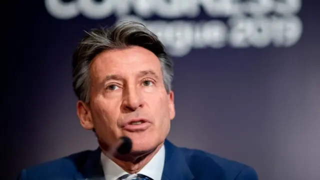 Lord Sebastian Coe, président de l'IAAF.