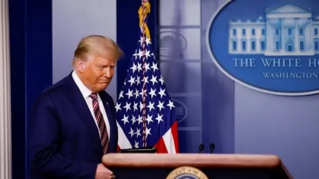 Donald Trump speaks at White House, 5 November 2020