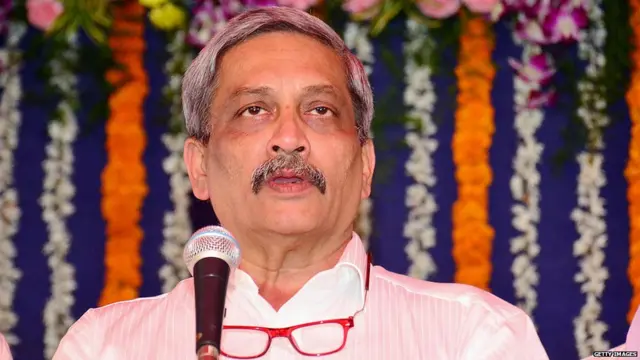 मनोहर पर्रिकर, बीजेपी, गोवा, कांग्रेस