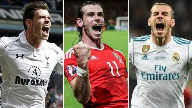 Mshambuliaji wa Wales Gareth Bale