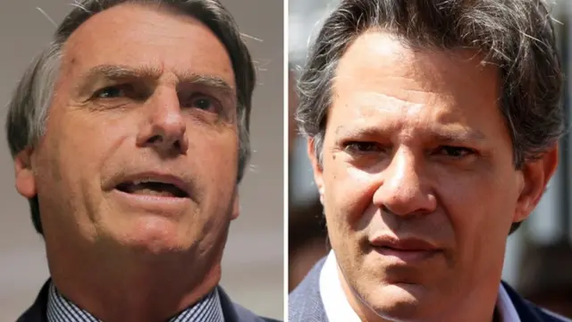 Bolsonaro e Haddad