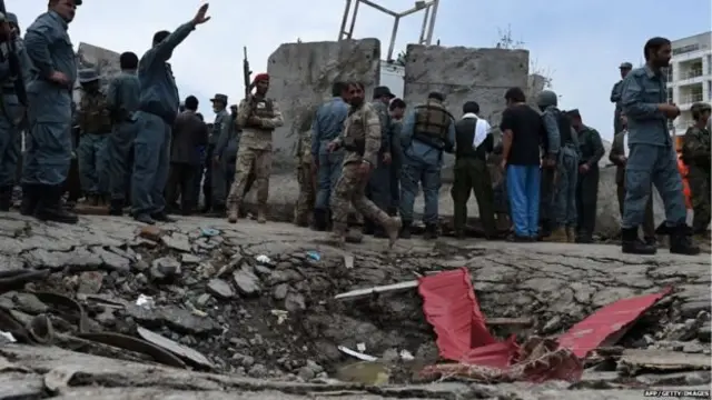 Wani hari da Taliban a majalisar dokokinAfghanistan da ke Kabul a watan Yuni na shekara ta 2015