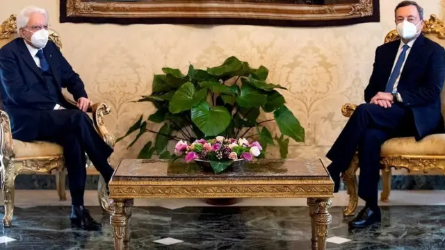 ፕረዚደንት ሰርጂዮ ማታረላ ምስ ድራጊ