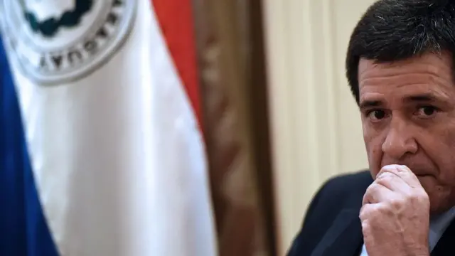 Horacio Cartes, presidente de Paraguay.