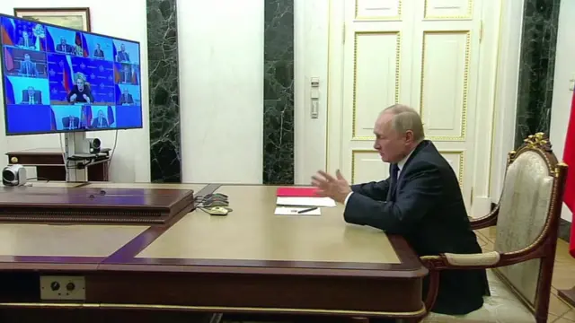 فلاديمير بوتين الرئيس الروسي