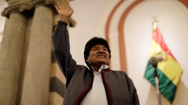 Evo Morales.