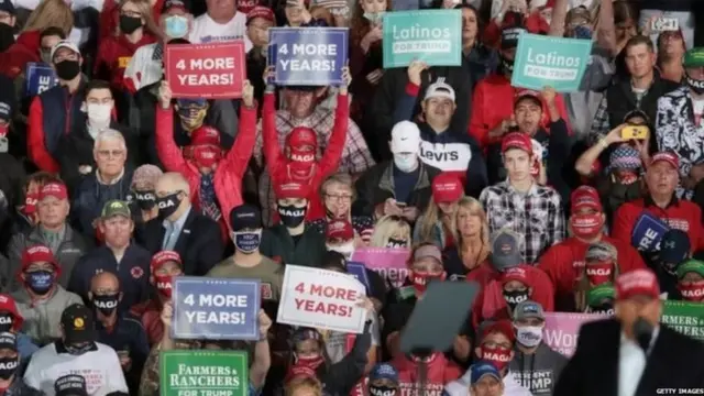 صدر ٹرمپ کا انتخابی جلسہ