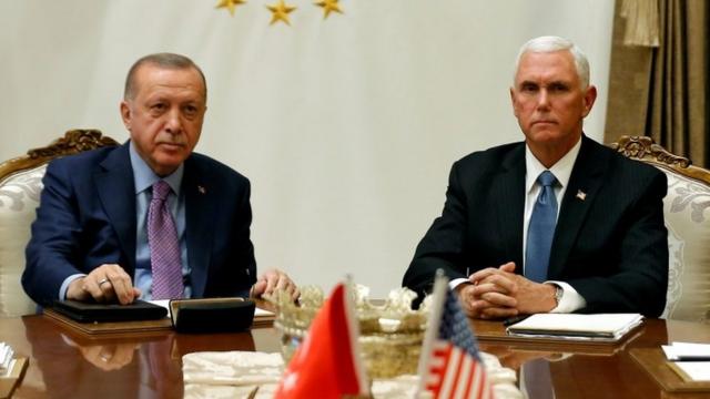 Эрдоган и Пенс
