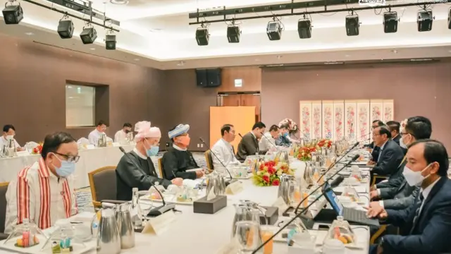 အာဆီယံအထူးကိုယ်စားလှယ်နဲ့ နိုင်ငံရေးပါတီ အချို့က ကိုယ်စားလှယ်တွေနဲ့တွေ့