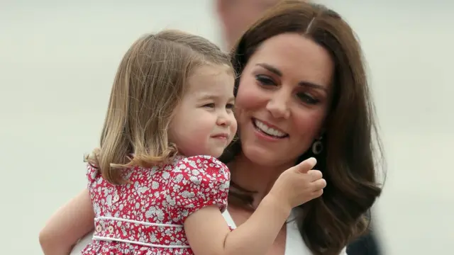 Кейт и принцесса Шарлотт