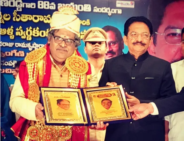 సిరివెన్నెలకు సత్కారం