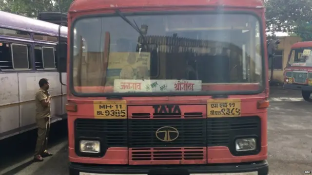 जळगाव ते श्रीगोंदा एसटी