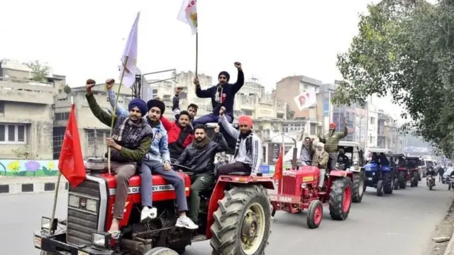 शेतकरी आंदोलन, ट्रॅक्टर परेड