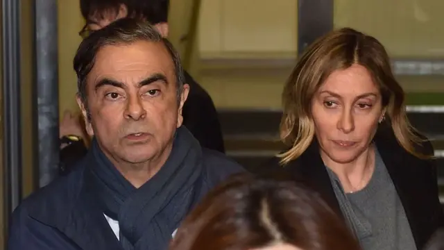 Carlos y Carole Ghosn