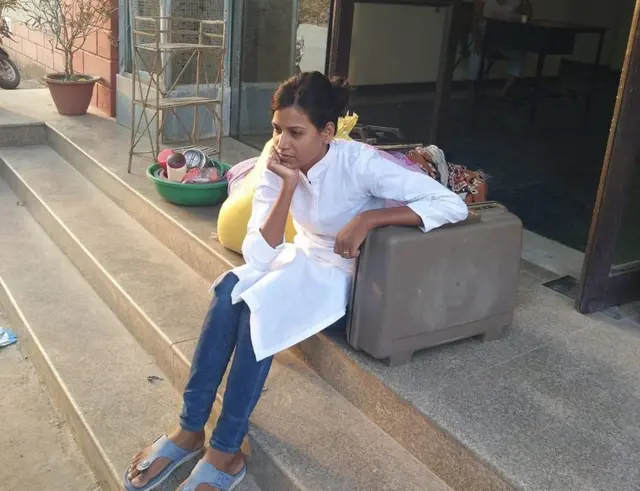 निलंबन के बाद नेहा यादव