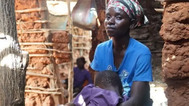 "Je me suis dit que je ne pouvais pas laisser mes enfants mourir", raconte Salema Masha.