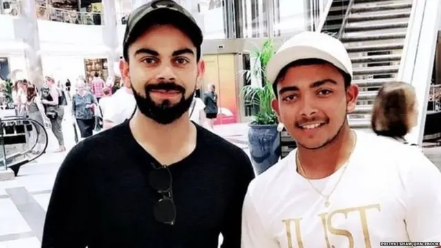 पृथ्वी शॉ