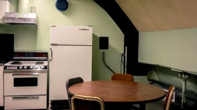 У боевого расчета была своя зона отдыха, спрятанная глубоко под землей