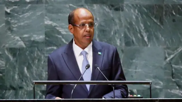 የጂቡቲ ውጭ ጉዳይ ሚኒስትር ማሐሙድ አሊ ዩሱፍ