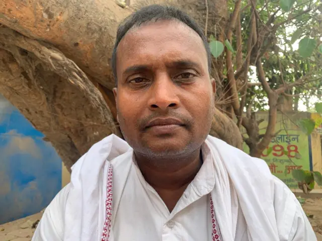 लोजपा (आर) के जिलाध्यक्ष राजेश्वर पासवान 