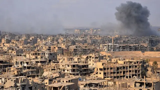 Дэйр-эз-Зор был в эпицентре сирийской гражданской войны, а затем три года находился под властью ИГ