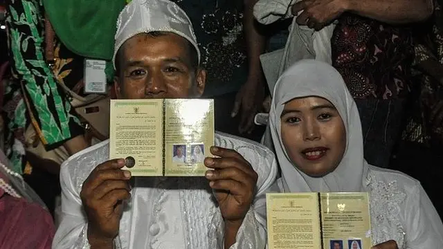 buku nikah, nikah massal, kartu nikah