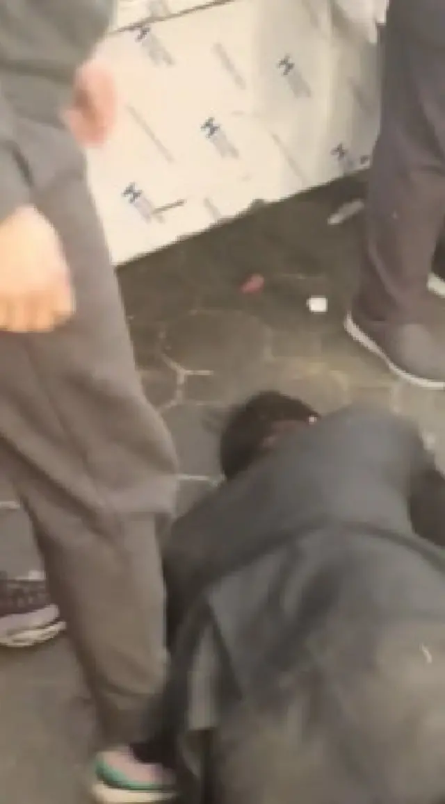 지난 17일 현장을 담은 영상 일부 모습