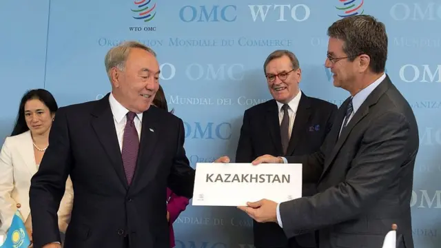 Казакстан Дүйнөлүк соода уюмуна 2015-жылы кошулган