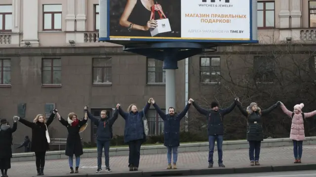 Митинг в Минске