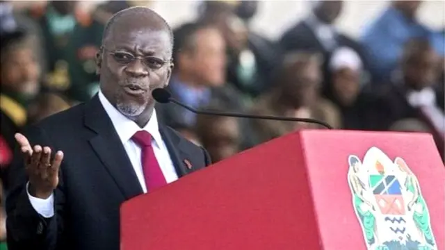 Prezida wa Tanzaniya John Magufuli