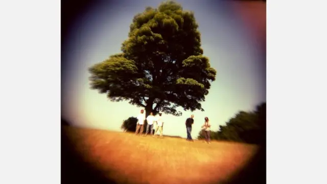 Foto tirada com uma Holga