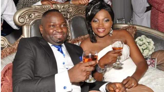 Funke Akindele ati ọkọ rẹ akọkọ, Alhaji Kehinde Oloyede