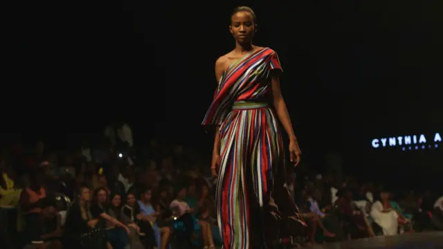 Many pipo like say dis year designers use plenti colour for dia cloth