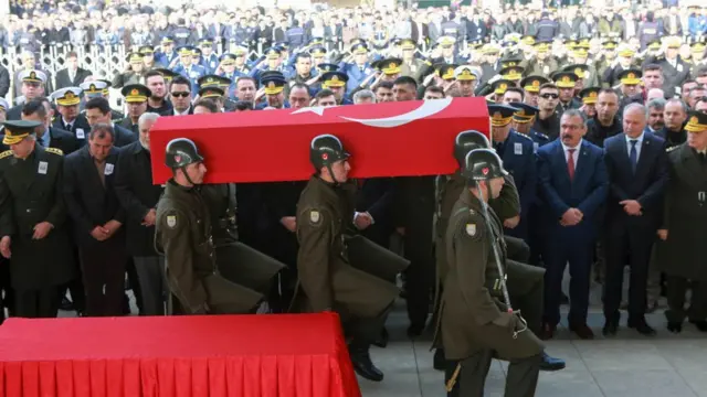 Türk asker cenaze