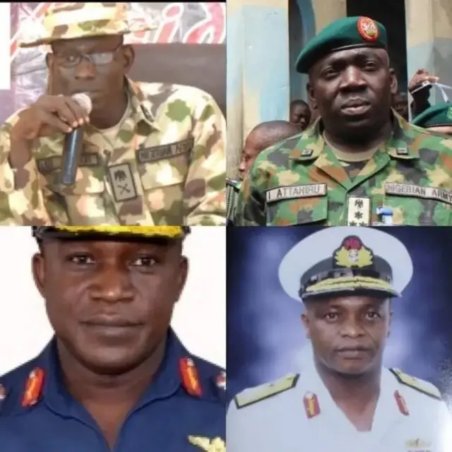 Awọn ọga ologun tuntun