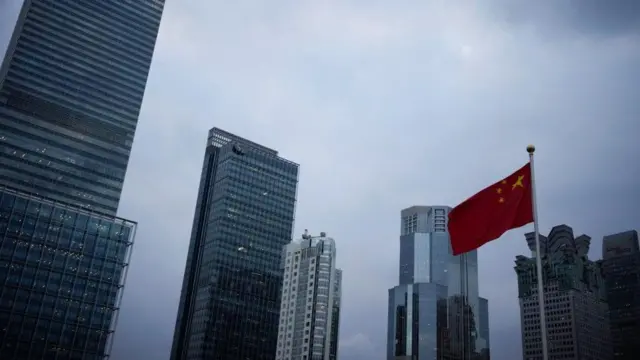 የቻይና ሰንደቅ ዓላማ በኒው ዮርክ ከተማ