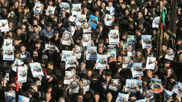 مراسم تشییع در کرمان