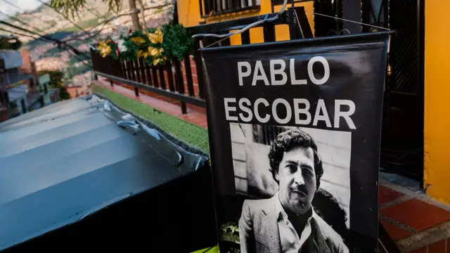 Cartel de Pablo Escobar en Medellín, Colombia