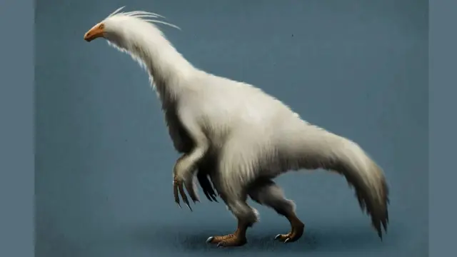 L'un des dinosaures les plus étranges de l'Alaska était peut-être le Therizinosaurus - un herbivore colossal et lent, doté de longs doigts effrayants en forme de "faux".