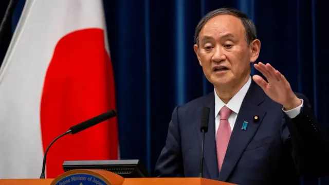 Премьер-министр Японии Ёсихиро Суга