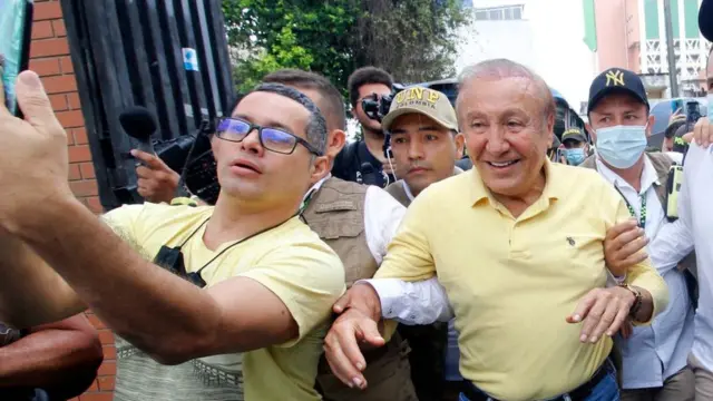 El candidato presidencial Rodolfo Hernández.