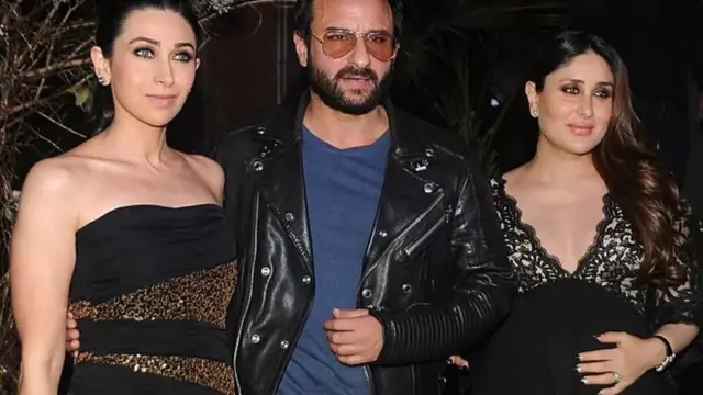 کرینہ کپور، سیف علی خان اور کرشمہ کپور